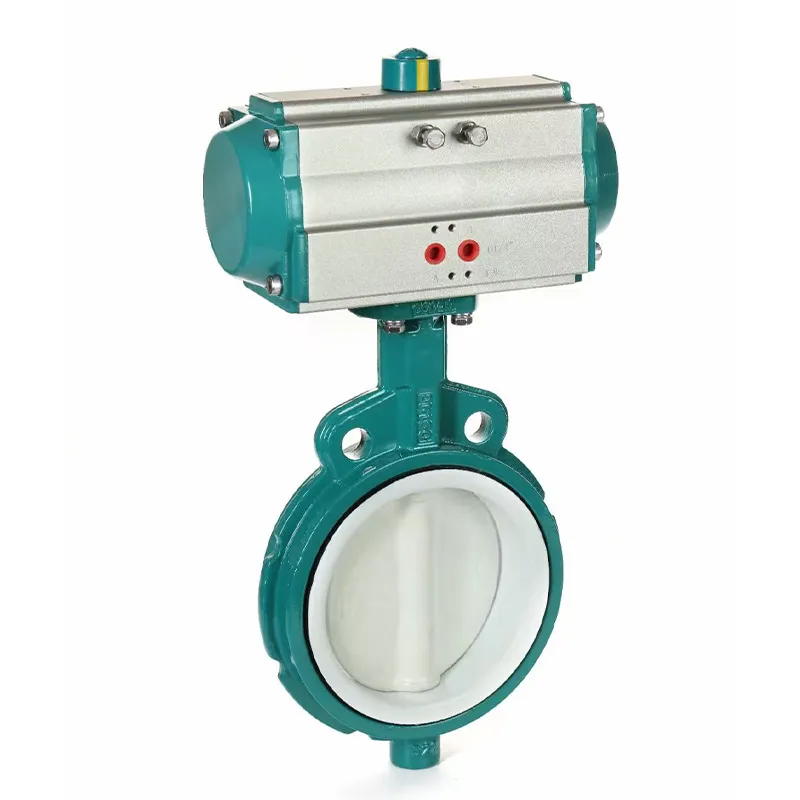 Пневматические межфланцевые дисковые затворы (5)