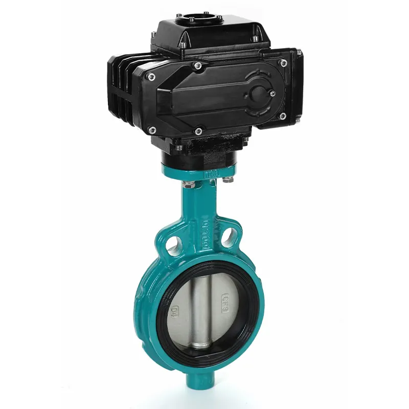 Электрические межфланцевые дисковые затворы (4)