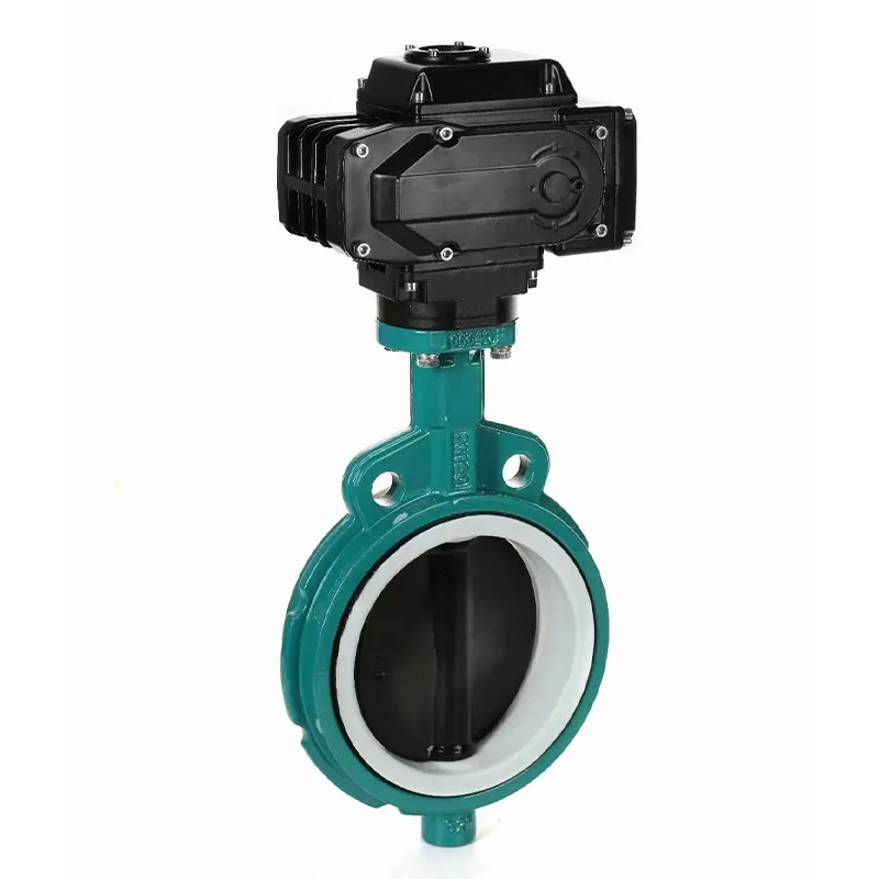 Электрические межфланцевые дисковые затворы (8)