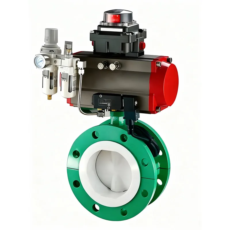 Пневматические дисковые затворы с мягким уплотнением445566 (3)