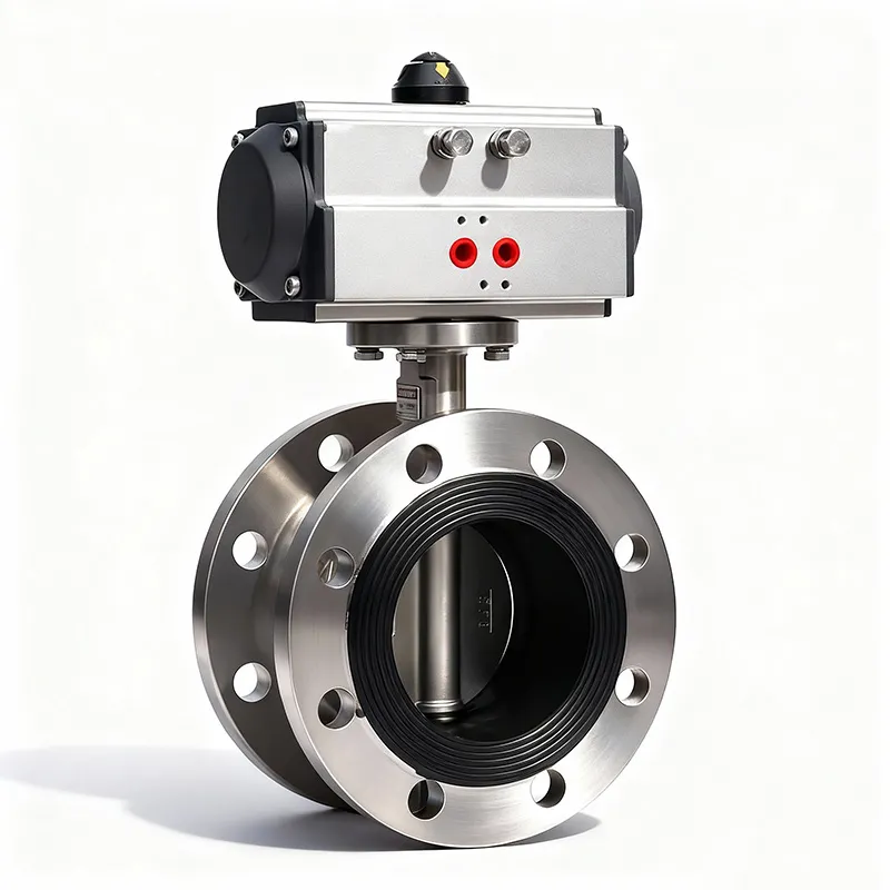 Пневматические дисковые затворы с мягким уплотнением445566 (5)