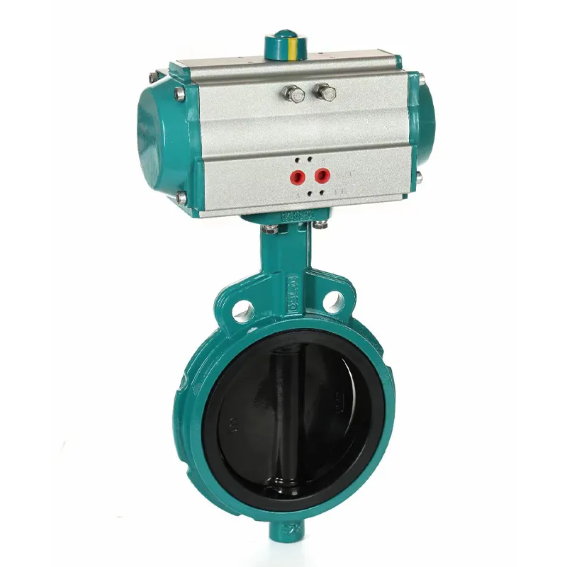 Пневматические межфланцевые дисковые затворы (3)