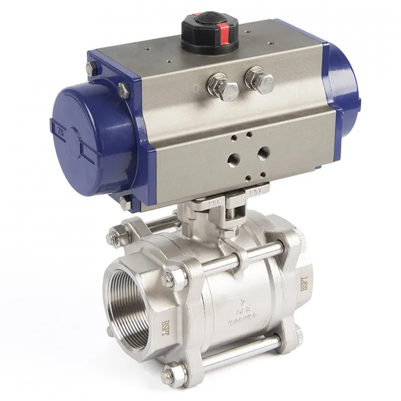 Пневматические шаровые краны (5)