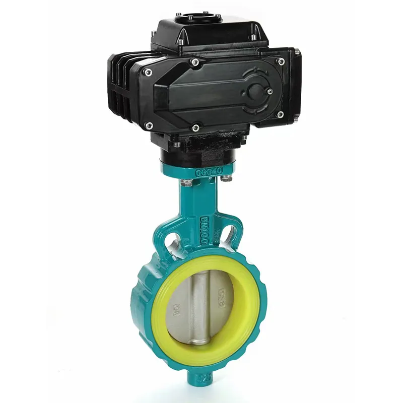 Электрические межфланцевые дисковые затворы (3)